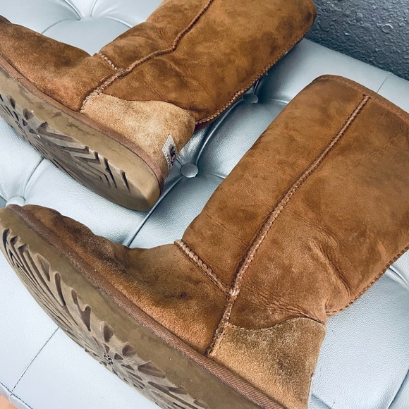UGG Shoes - UGG Australia Suede Leather Shearling Lined Boots